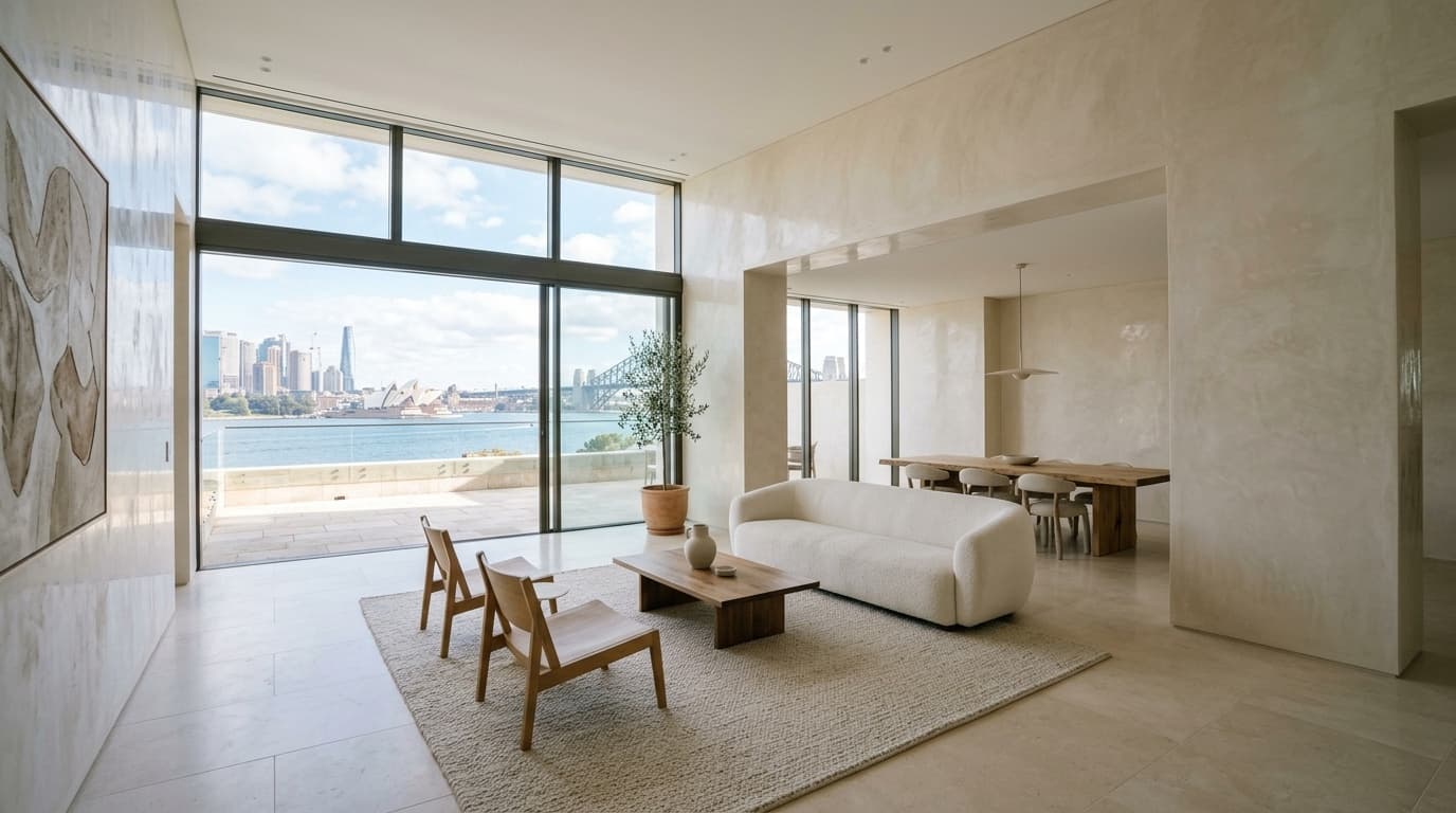 polished-plaster-living-room-sydney