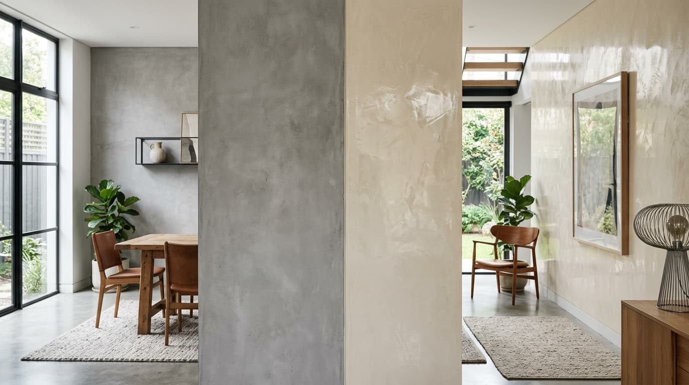 microcement-vs-venetian-plaster-comparison-sydney